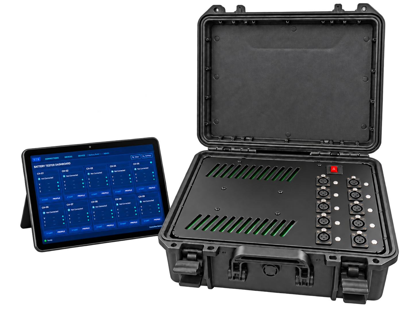 PAPR Battery Tester